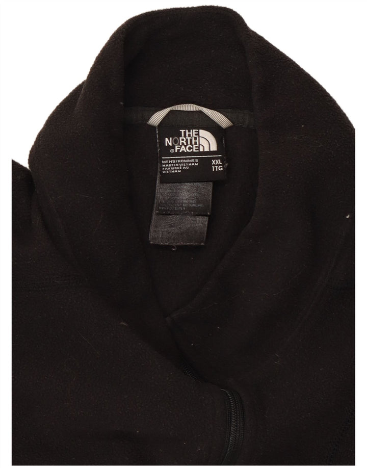 The North Face Herre lynlåshals Fleece Jumper 2XL sort polyester
