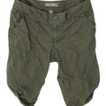 EDDIE BAUER Womens Bermuda Shorts US 2 XS W25  Khaki Cotton Vintage Eddie Bauer and Second-Hand Eddie Bauer from Messina Hembry 