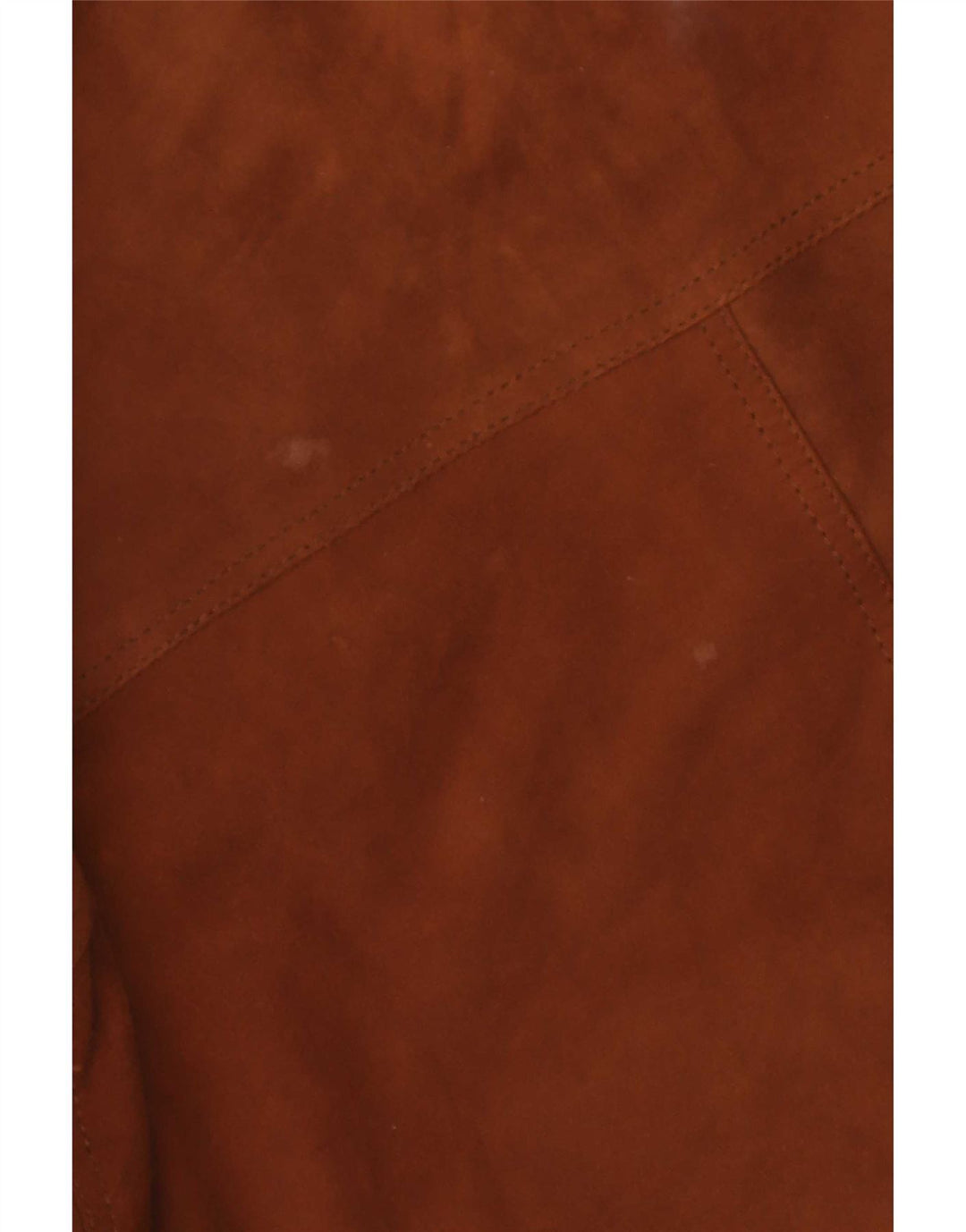 Vintage herre ruskind bomberjakke UK 42 XL brunt læder