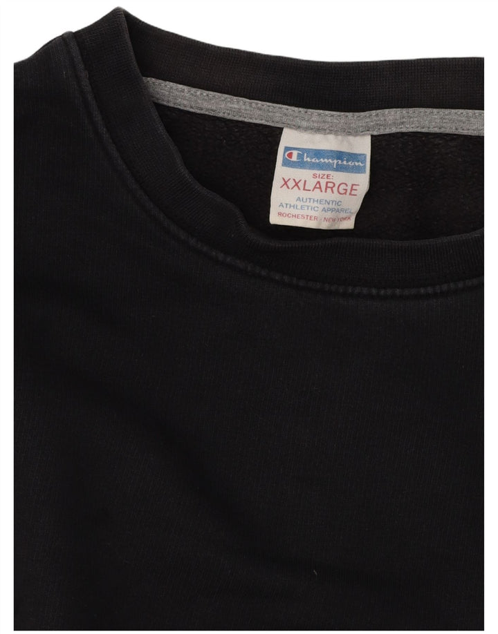 Champion Herre Sweatshirt Jumper 2XL Marineblå