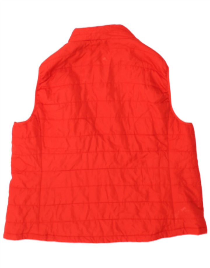 Marks & Spencer Dame Polstret Gilet UK 20 2XL Orange Polyester