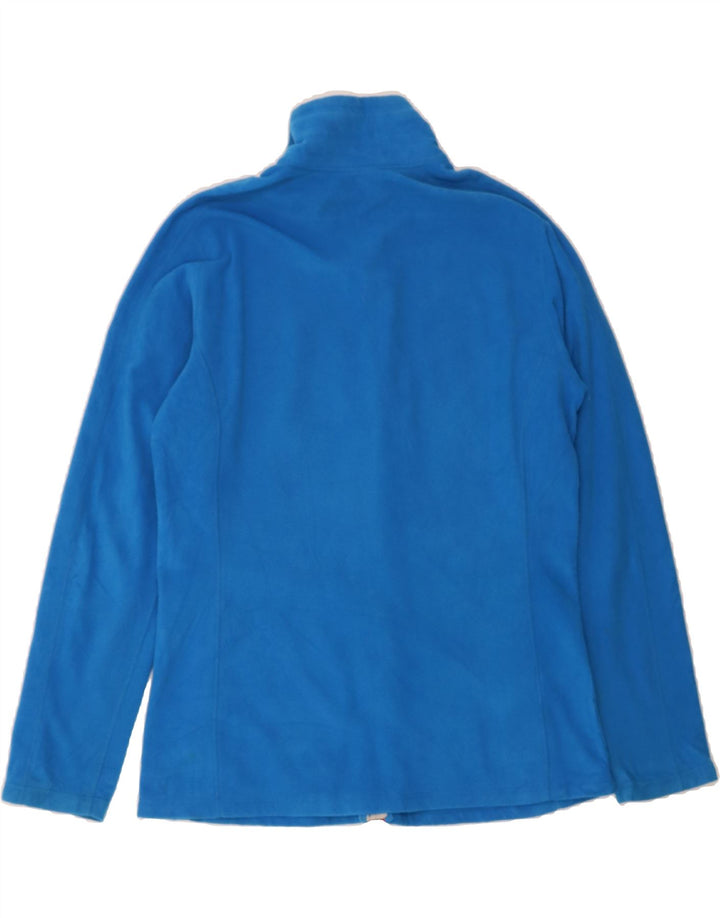 EDDIE BAUER Womens Fleece Jacket UK 16 Large Blue Polyester Vintage Eddie Bauer and Second-Hand Eddie Bauer from Messina Hembry 