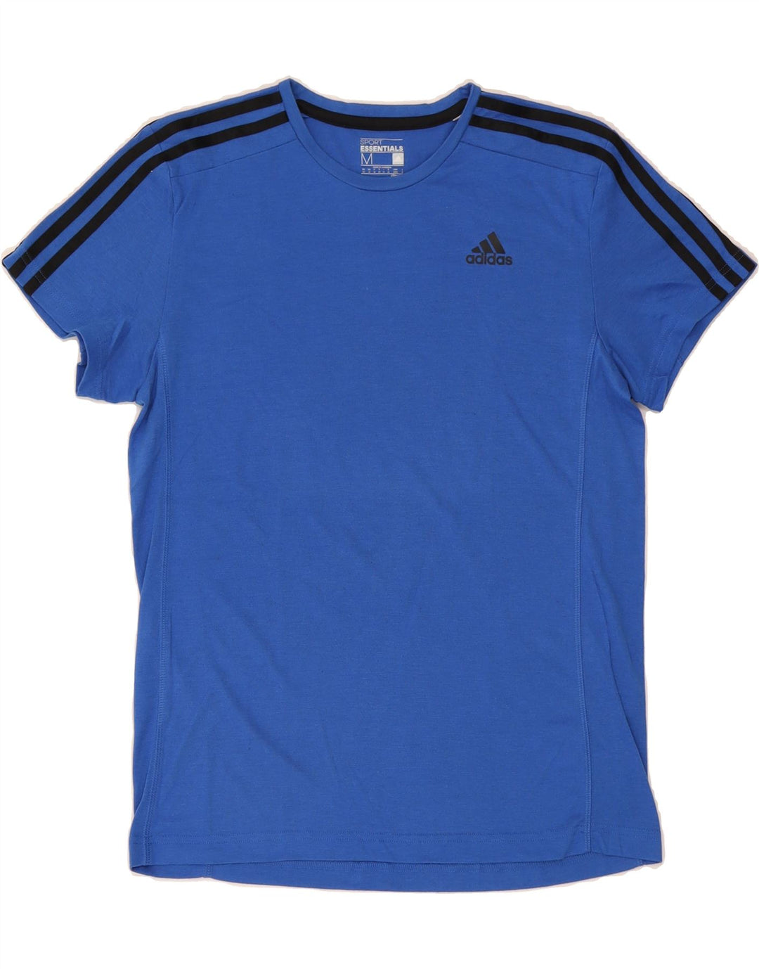 ADIDAS Womens Climalite T-Shirt Top UK 14 Medium Blue Polyester Vintage Adidas and Second-Hand Adidas from Messina Hembry 