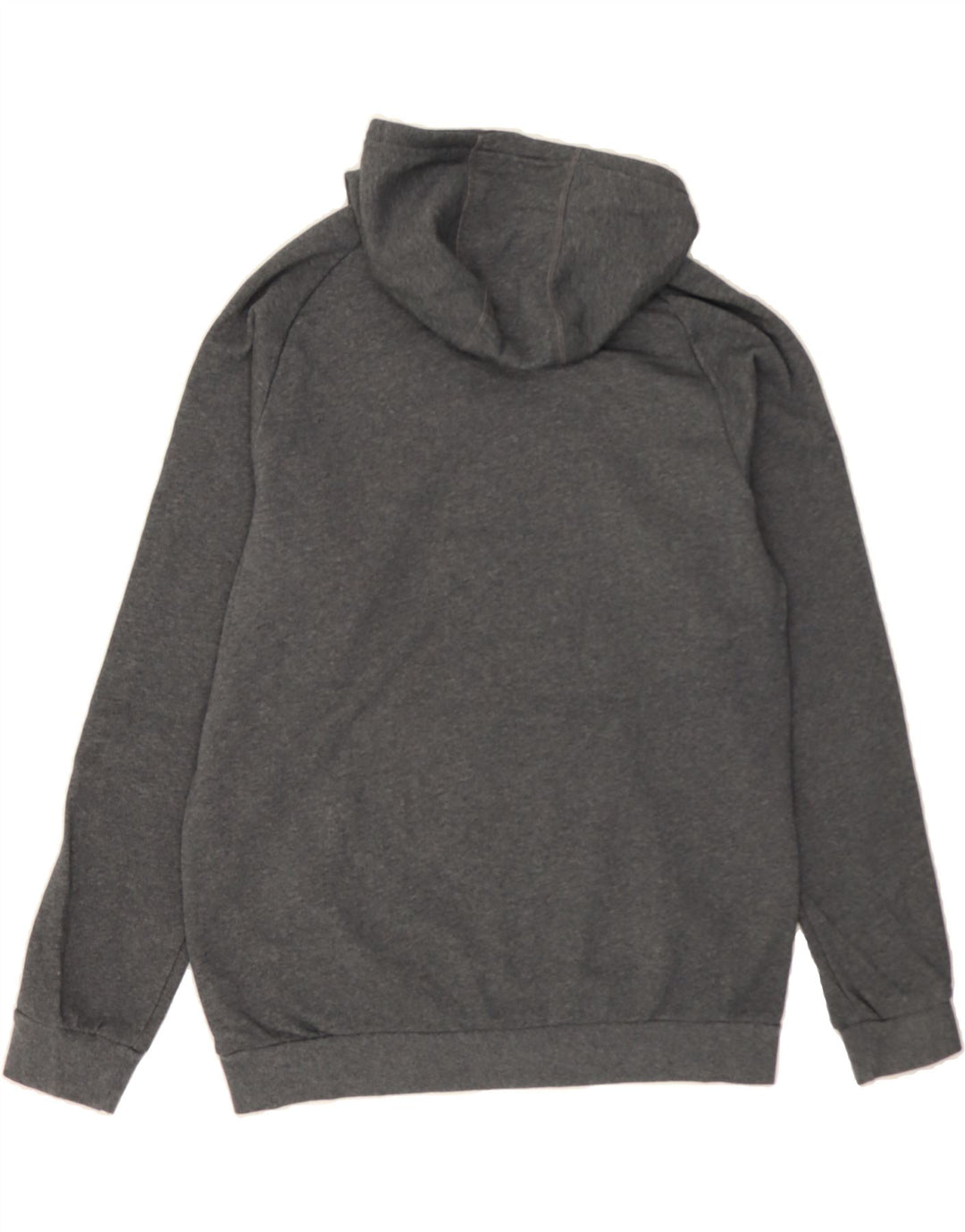 ADIDAS Mens Hoodie Jumper Large Grey Cotton Vintage Adidas and Second-Hand Adidas from Messina Hembry 