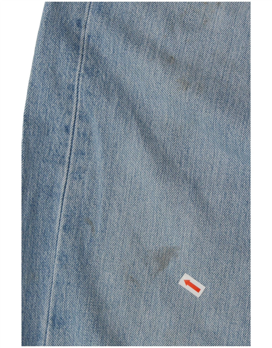 LEVI'S Herre 501 Straight Jeans W34 L30 Blå Bomuld