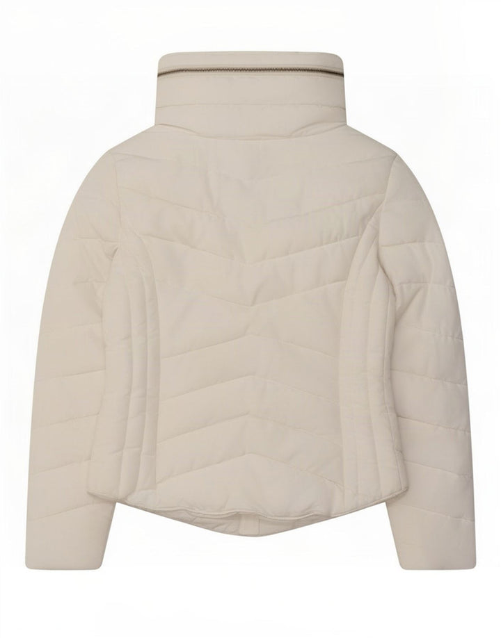 Zara Dame Polstret Jakke UK 14 Large White