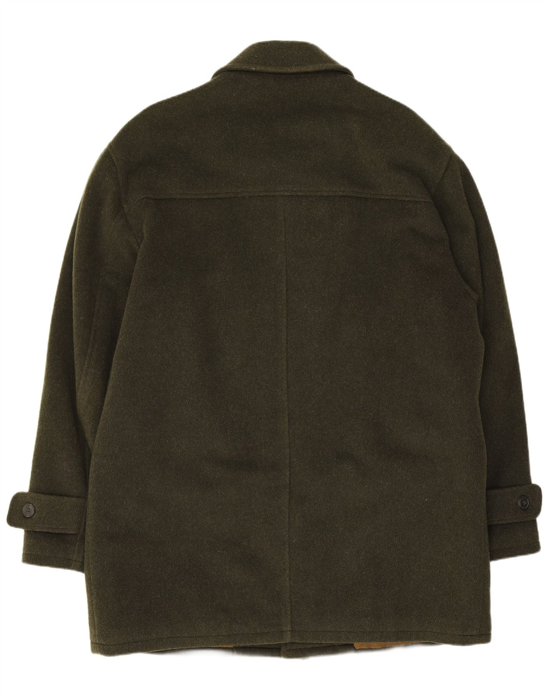 Porto Di Panama Herre By Preca Overfrakke IT 48 Medium Khaki Wool