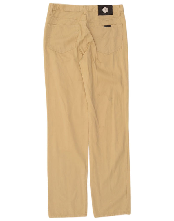 Trussardi Straight Casual Bukser til mænd W34 L32 Beige Bomuld