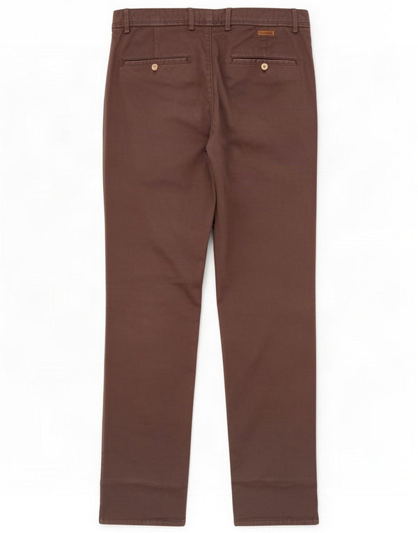 Massimo Dutti Herre Slim Fit Chino Bukser EU 38 Small W30 L33 Grey Cotton