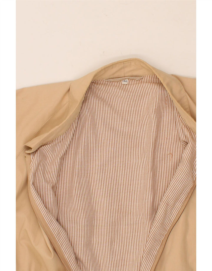 SPORTMAN Mens Bomber Jacket IT 54 2XL Beige Vintage Sportman and Second-Hand Sportman from Messina Hembry 