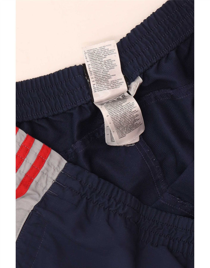 Adidas Træningsdragtsbukser til mænd UK 44/46 Large Navy Blue Polyester