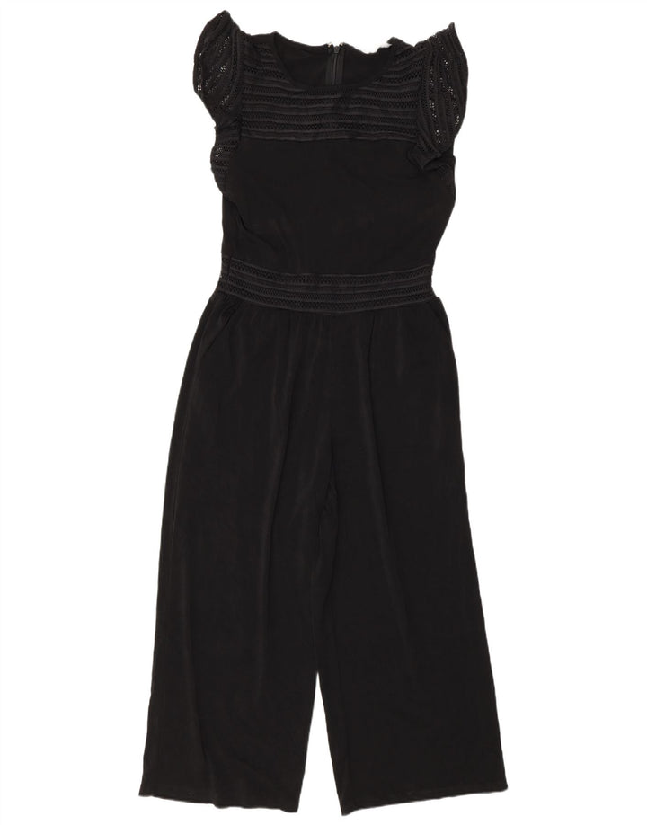 Michael Kors Dame Jumpsuit UK 10 Small Black Polyester