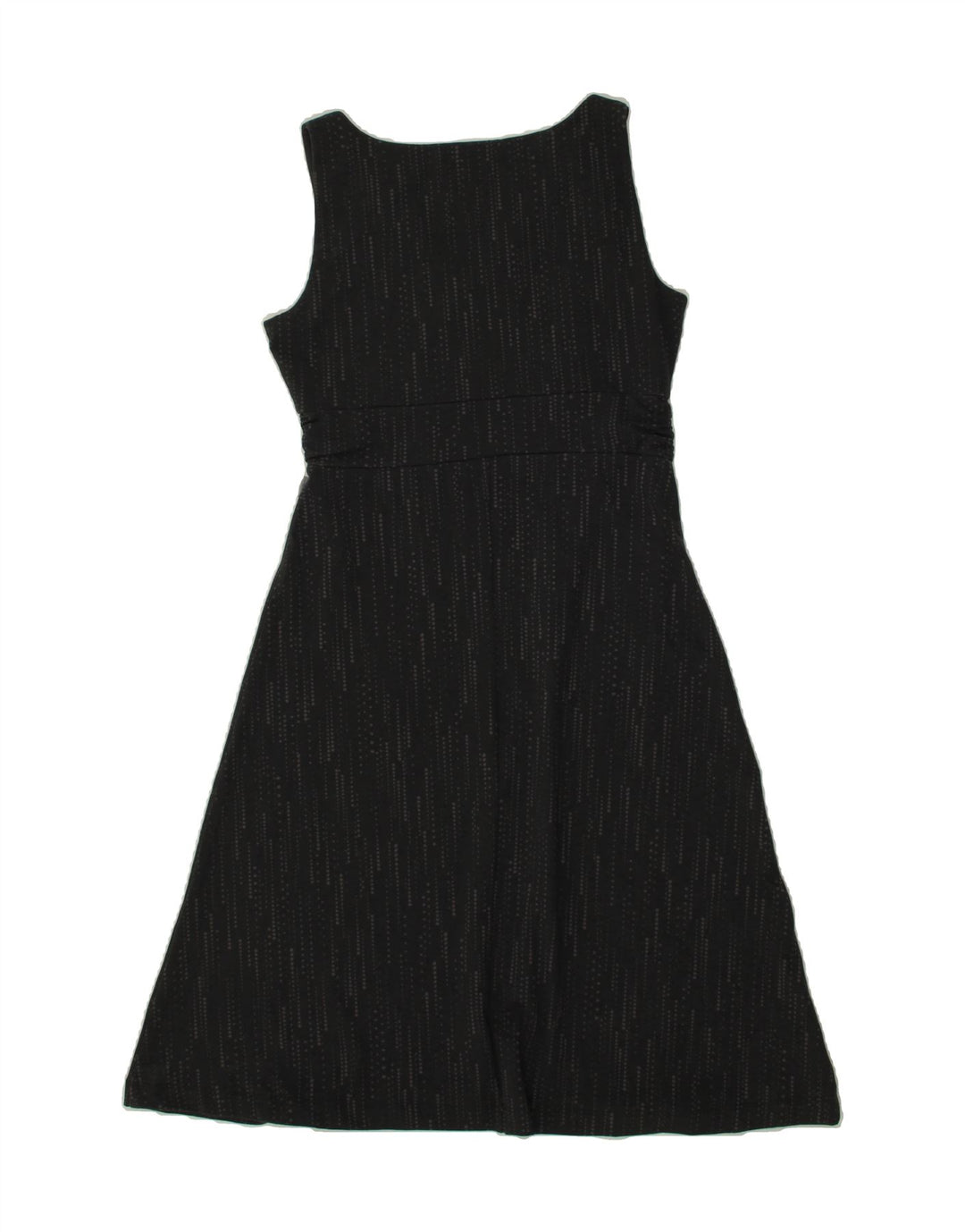 EDDIE BAUER Womens Sleeveless A-Line Dress UK 10 Small Grey Polyester Vintage Eddie Bauer and Second-Hand Eddie Bauer from Messina Hembry 