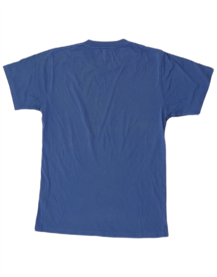 Vans Herre Classic Fit T-Shirt Top Lille Blå Bomuld