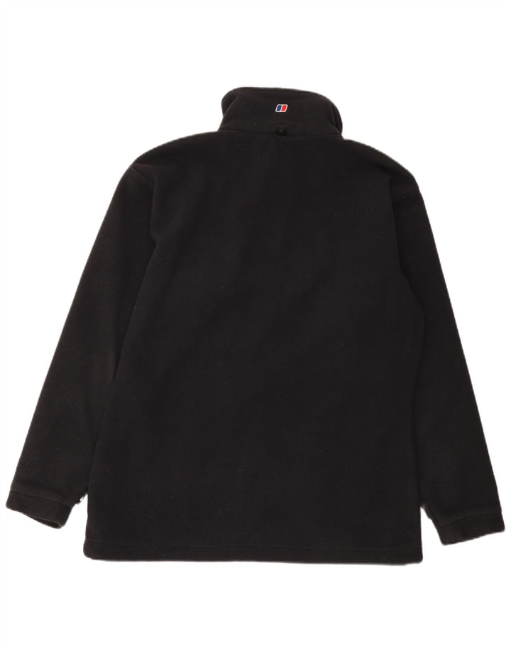 Berghaus Dame Liner Fleece Jakke UK 16 Stor Sort Polyester