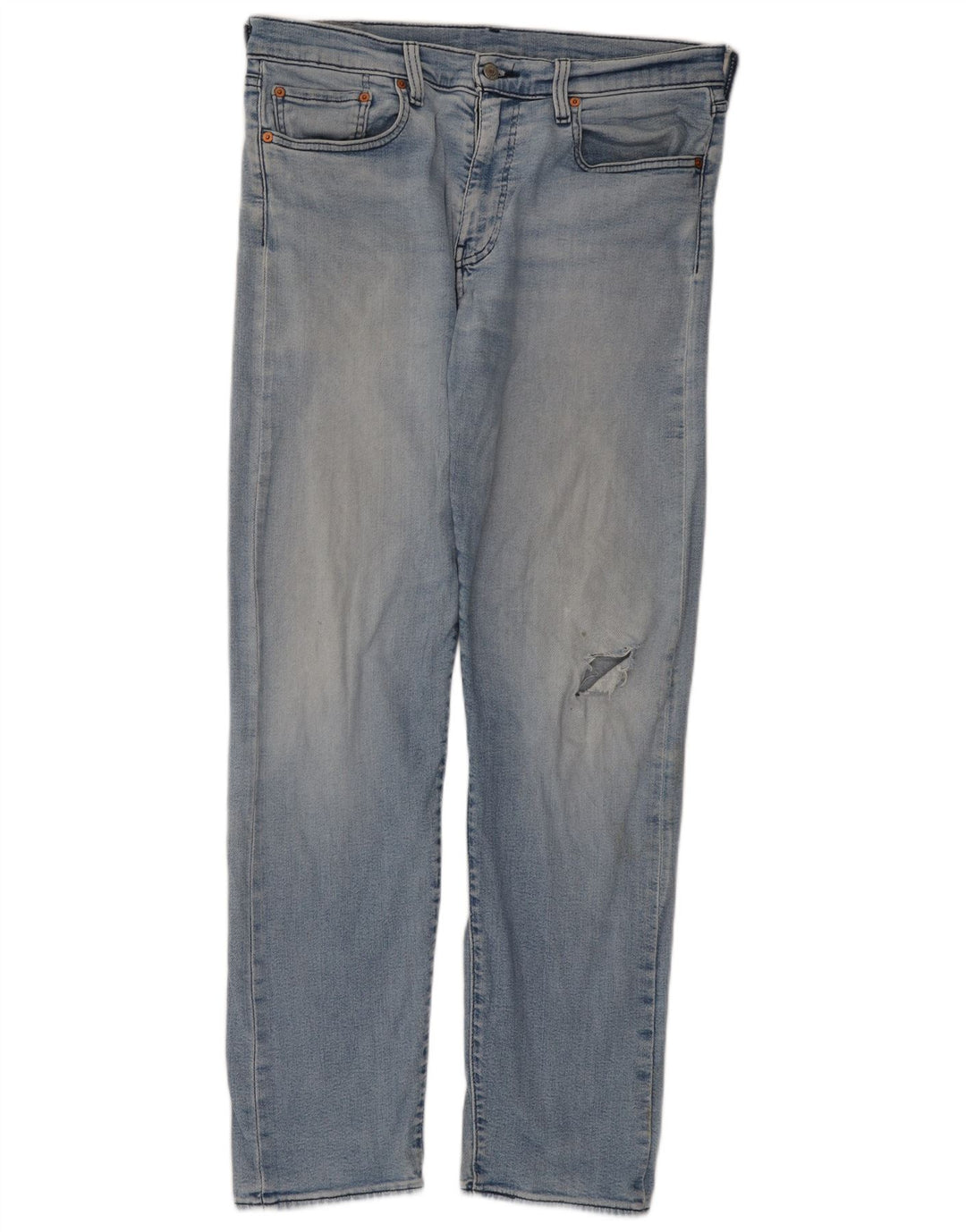 Levi's Herre 502 tilspidsede jeans W34 L34 Blå