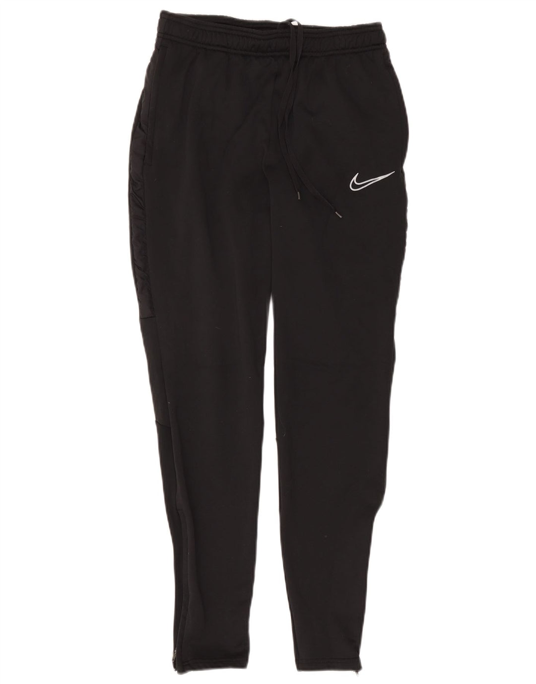 Nike Dame Dri Fit træningsdragt Bukser UK 10 Small Black Polyester