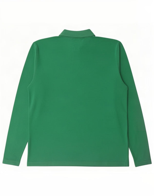 Fila Langærmet Polo Shirt til mænd XL Grøn Bomuld