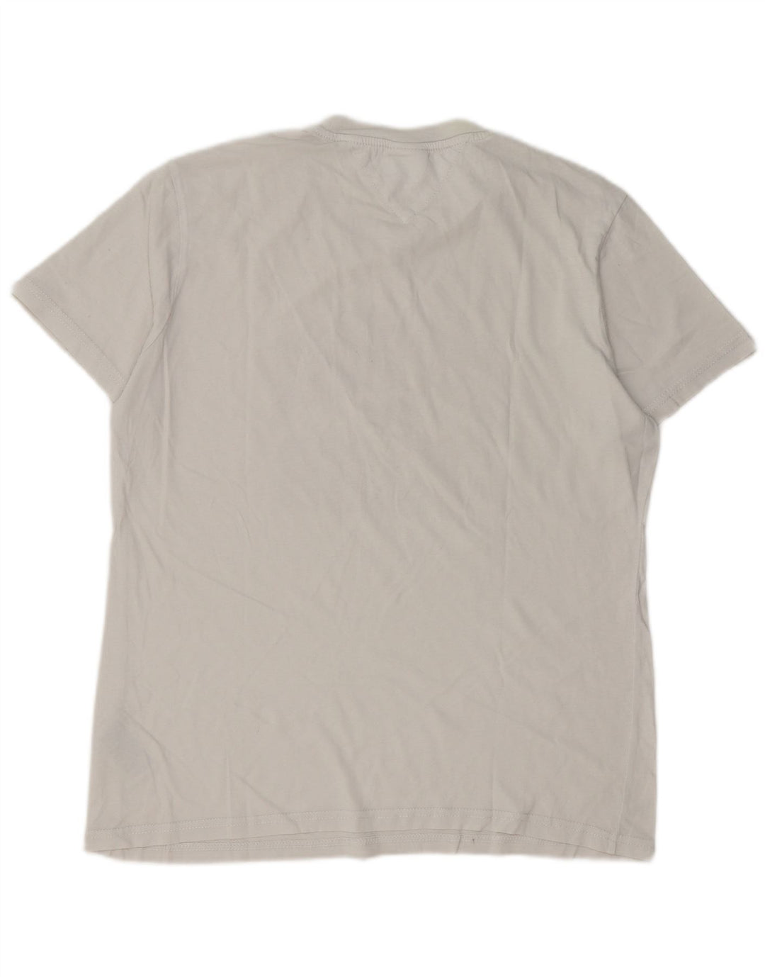 Tommy Hilfiger Herre Grafisk T-Shirt Top Stor Hvid Bomuld