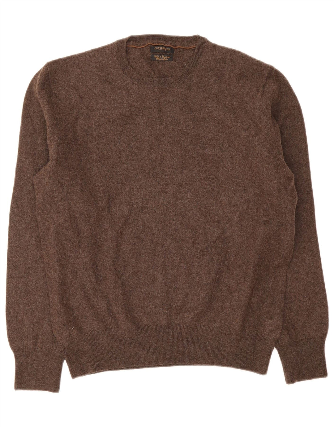 Gutteridge Dame sweater med rund hals DK 18 XL Brun uld