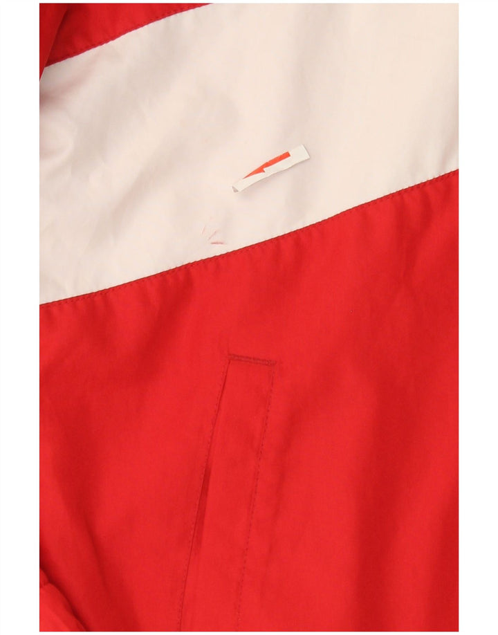 Nike drenge grafisk træningsdragt topjakke 10-11 år Medium rød farveblok