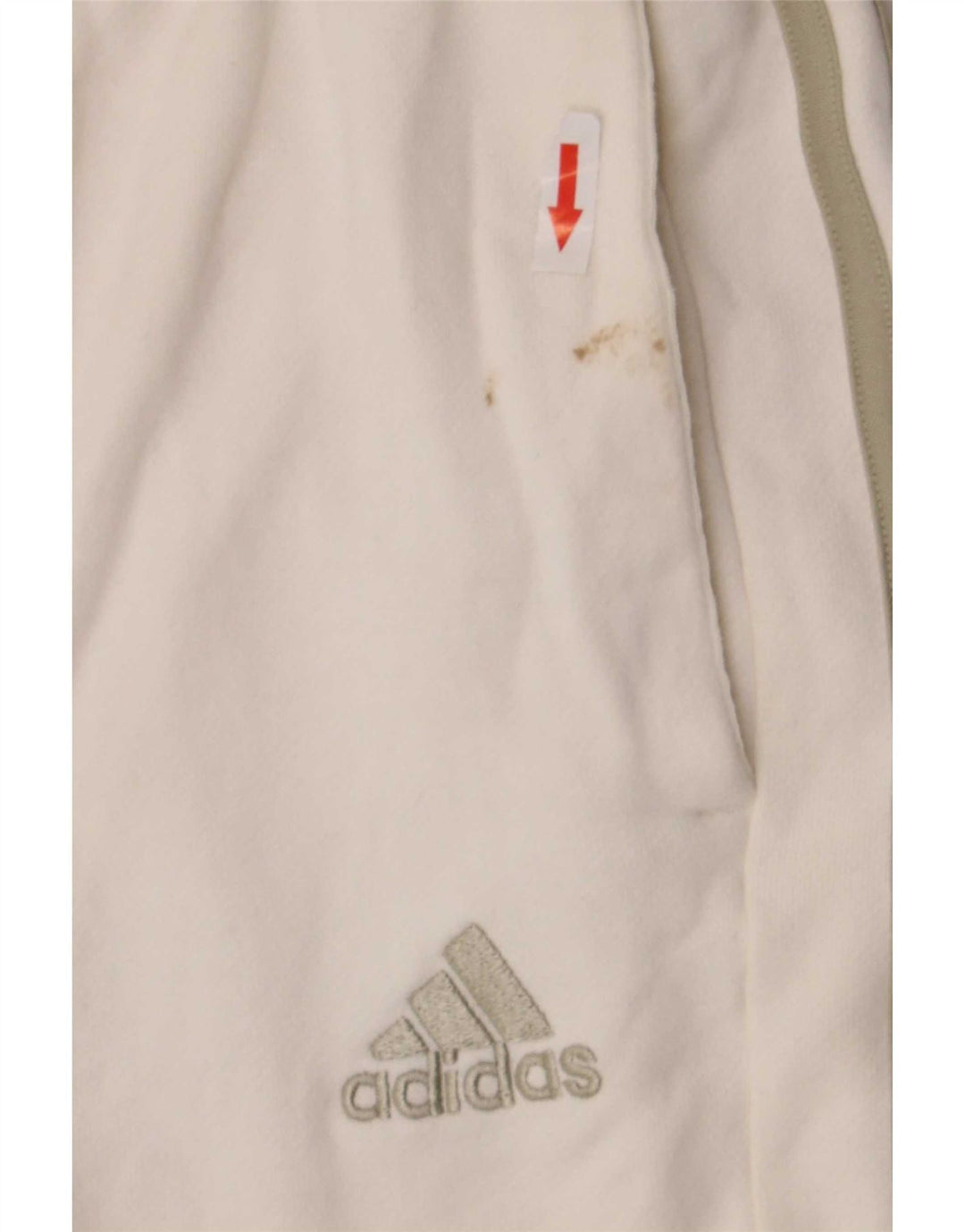 Adidas sportsshorts til kvinder UK 8 Small White Bomuld