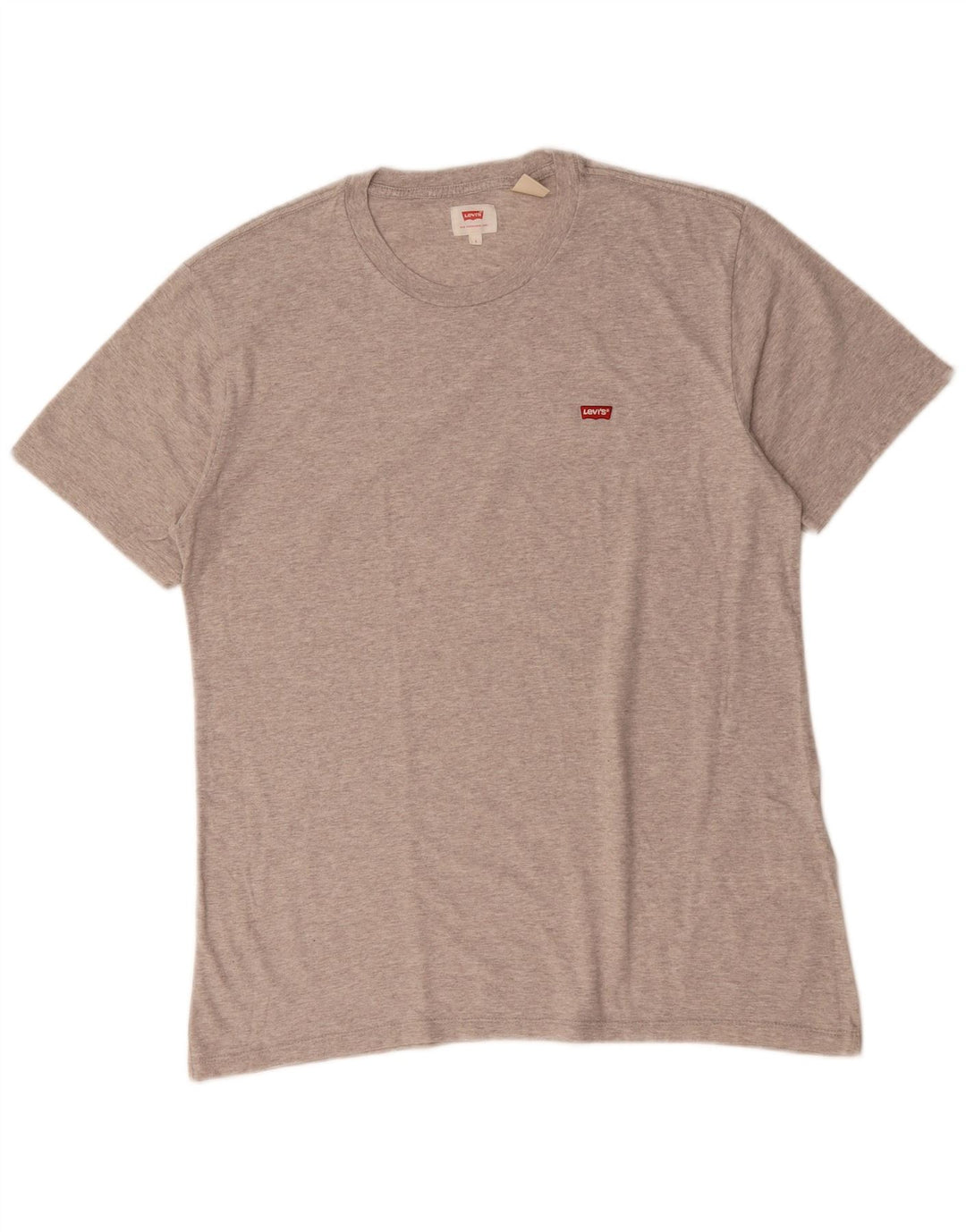 Levi's Herre T-Shirt Top Stor Grå Bomuld