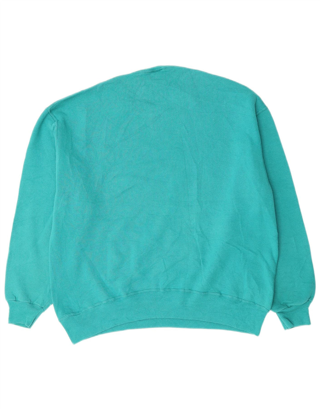 RUSSELL ATHLETIC Herre Sweatshirt Jumper XL Grøn Bomuld
