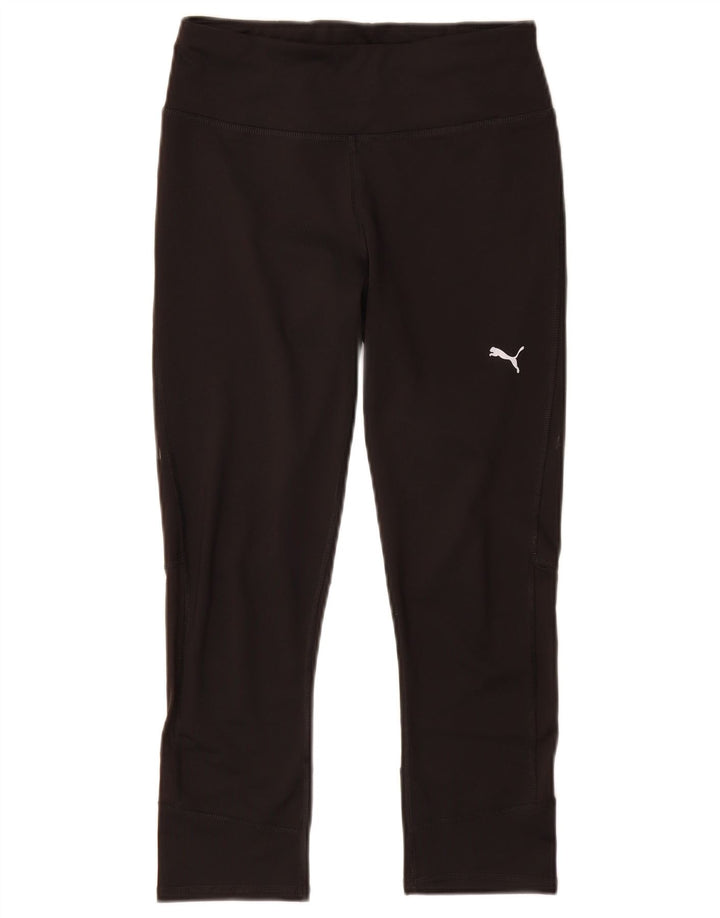 Puma Capri Leggings til kvinder UK 8 Lille sort polyester