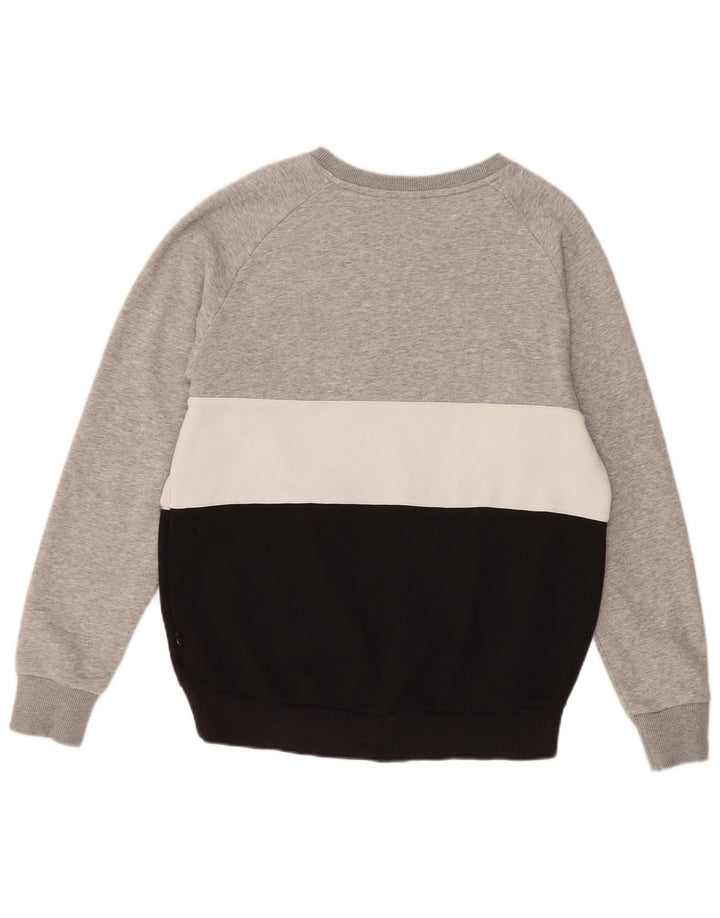 ADIDAS Dame Grafisk Sweatshirt Jumper UK 10 Lille Flerfarvet