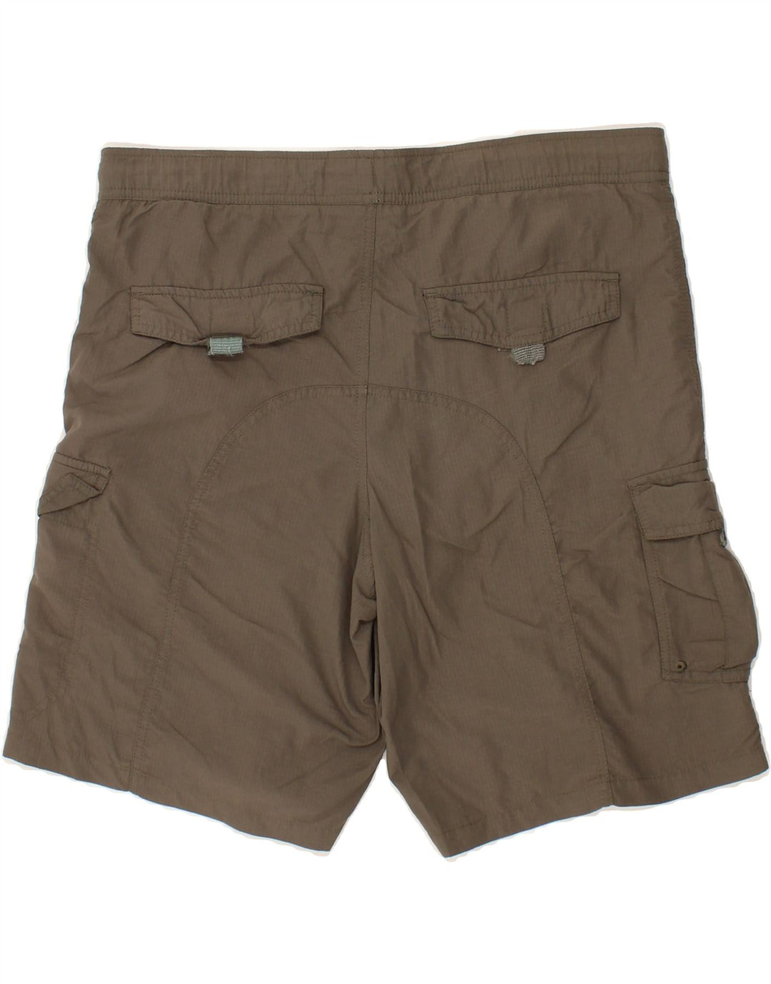 EDDIE BAUER Mens Cargo Shorts W38 XL Brown Nylon Vintage Eddie Bauer and Second-Hand Eddie Bauer from Messina Hembry 