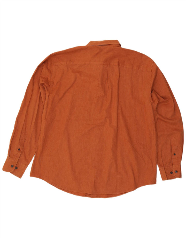 DOCKERS Herreskjorte XL Orange Bomuld