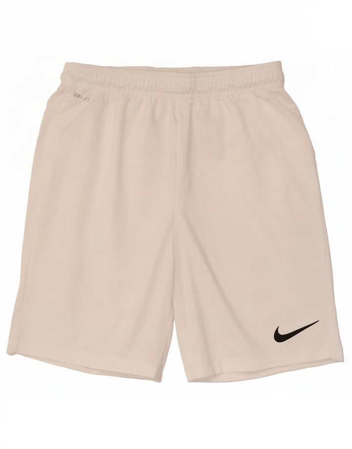 Nike Herre Dri Fit Sportshorts Medium White Polyester