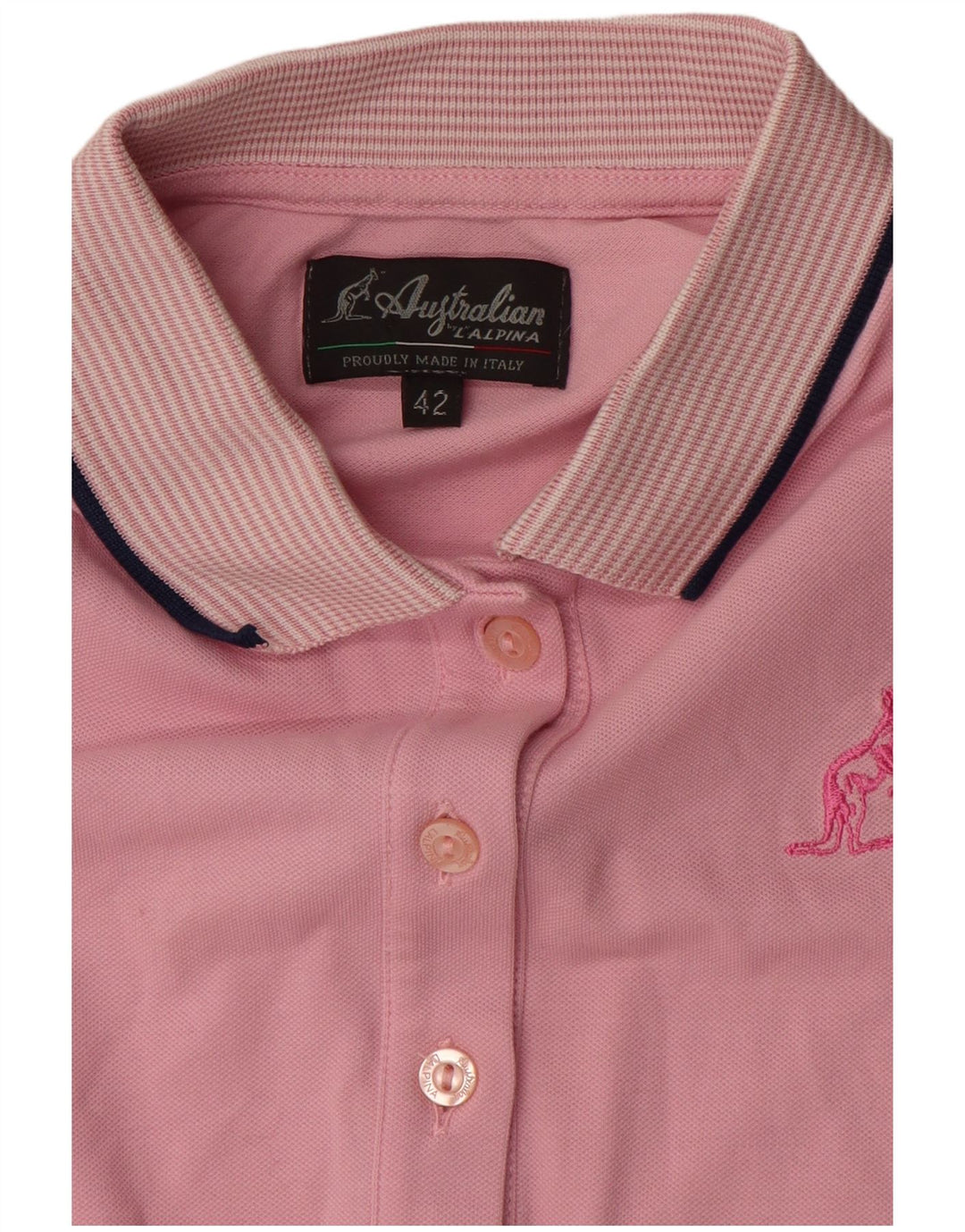 AUSTRALIAN L'ALPINA Dame poloshirt IT 42 Medium Pink
