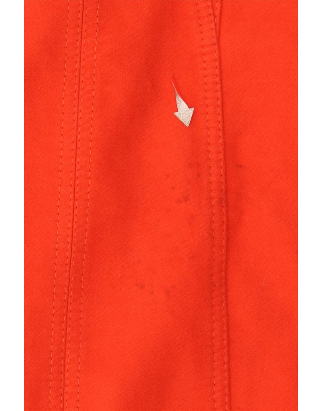 KAREN MILLEN Womens Overcoat UK 12 Medium  Orange Cotton Vintage Karen Millen and Second-Hand Karen Millen from Messina Hembry 