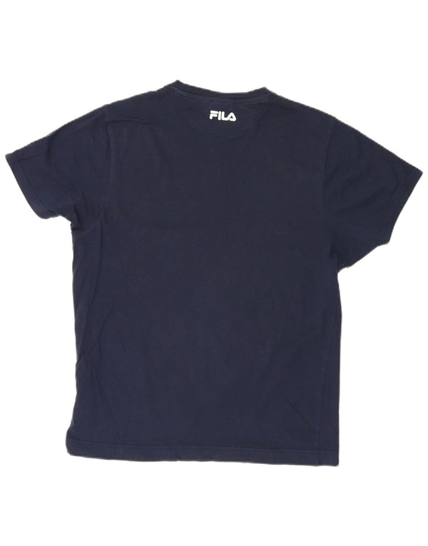 Fila Grafisk T-shirt til mænd XS Marineblå