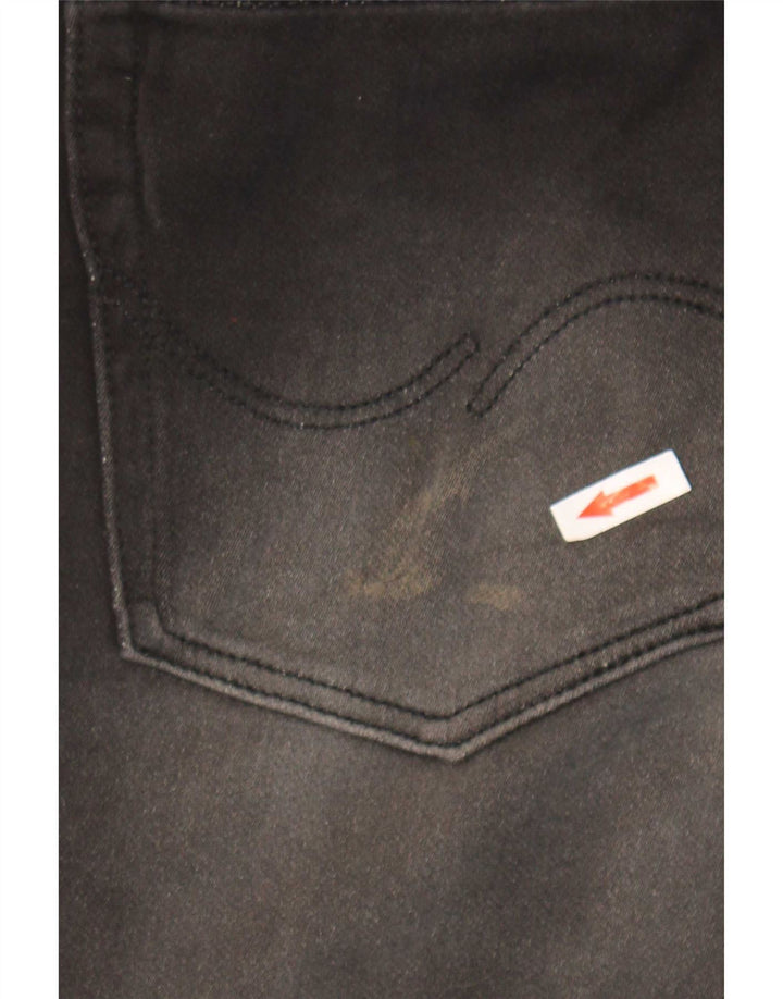 Jack & Jones Herre GLENN Slim Jeans W32 L34 Sort Bomuld