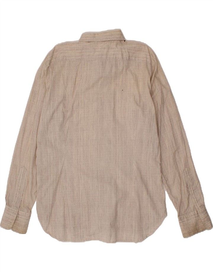 DIESEL Mens Shirt XL Purple Pinstripe Cotton Vintage Diesel and Second-Hand Diesel from Messina Hembry 