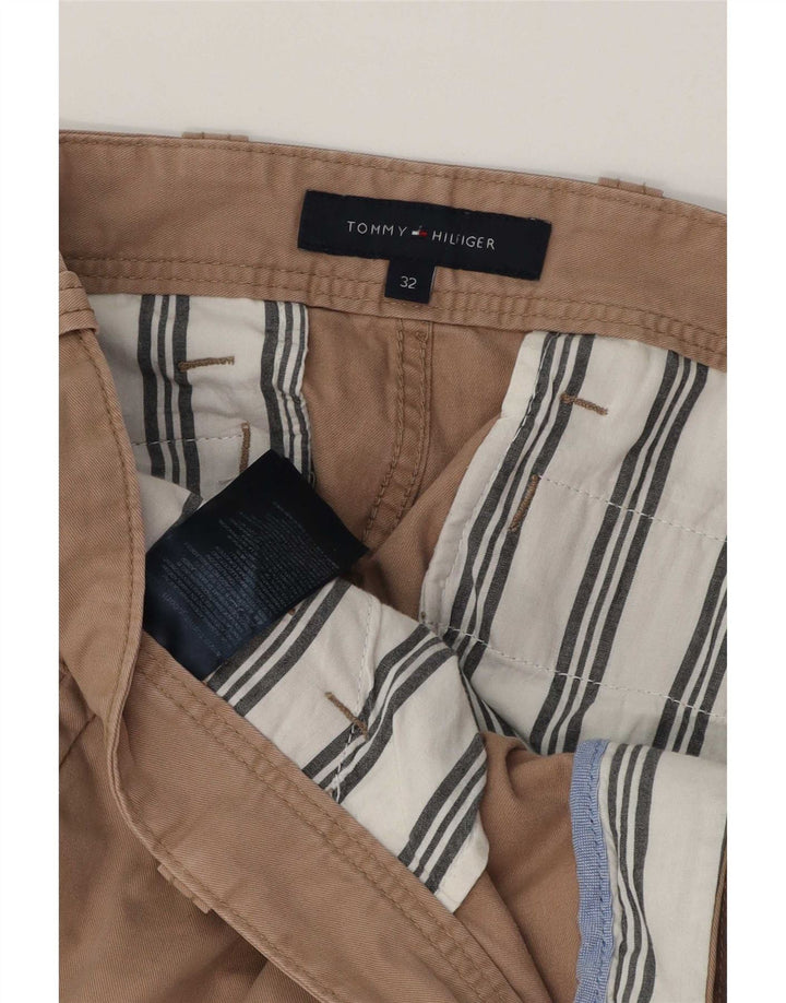 Tommy Hilfiger Herre Cargo Shorts W32 Medium Beige Bomuld