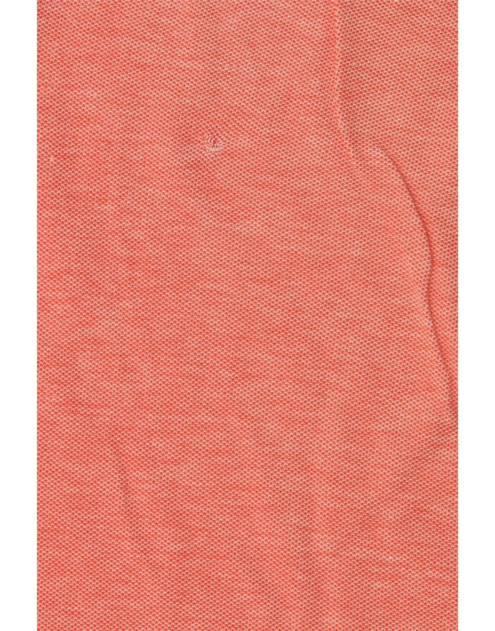 FAY Mens Polo Shirt Large Orange Vintage Fay and Second-Hand Fay from Messina Hembry 