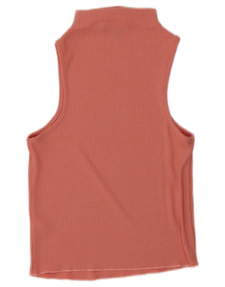 Topshop Damevest Top UK 10 Small Pink