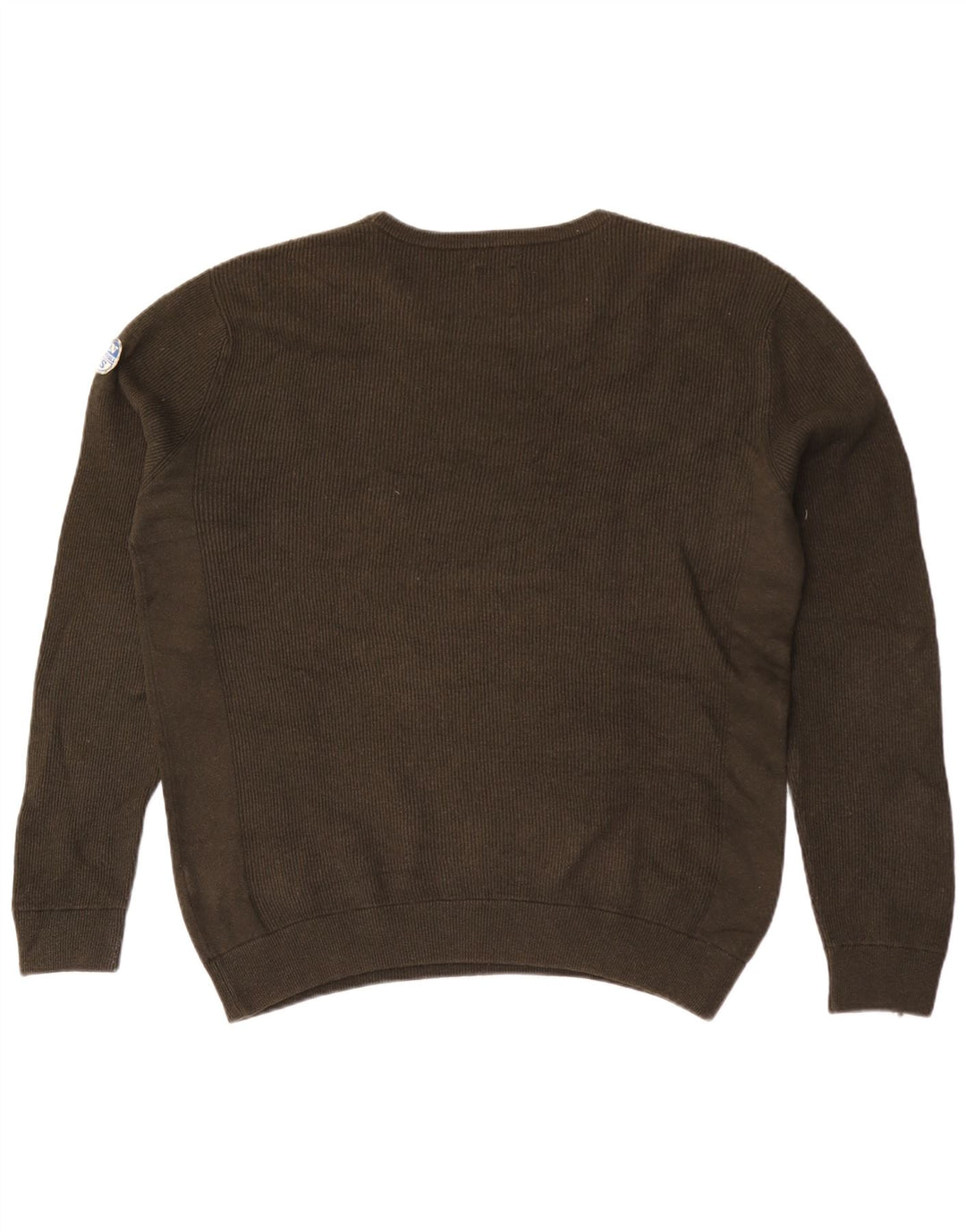 North Sails Herre Crew Neck Jumper Sweater XL Khaki Bomuld