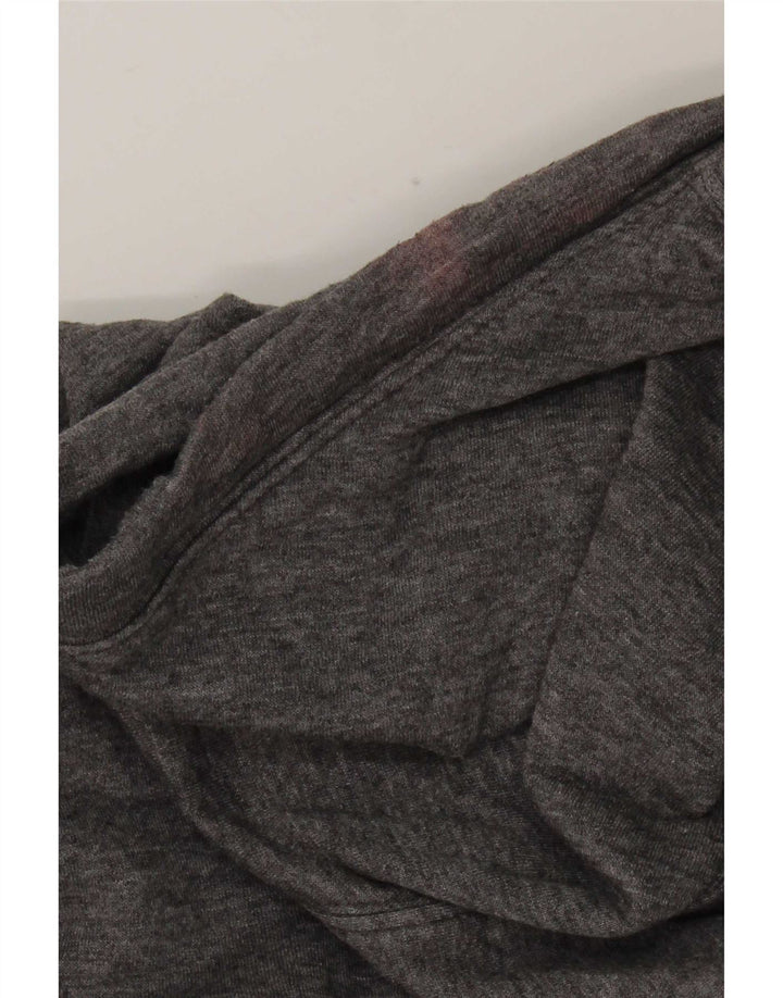 Nike Dame Hættetrøje UK 14 Medium Grey Bomuld