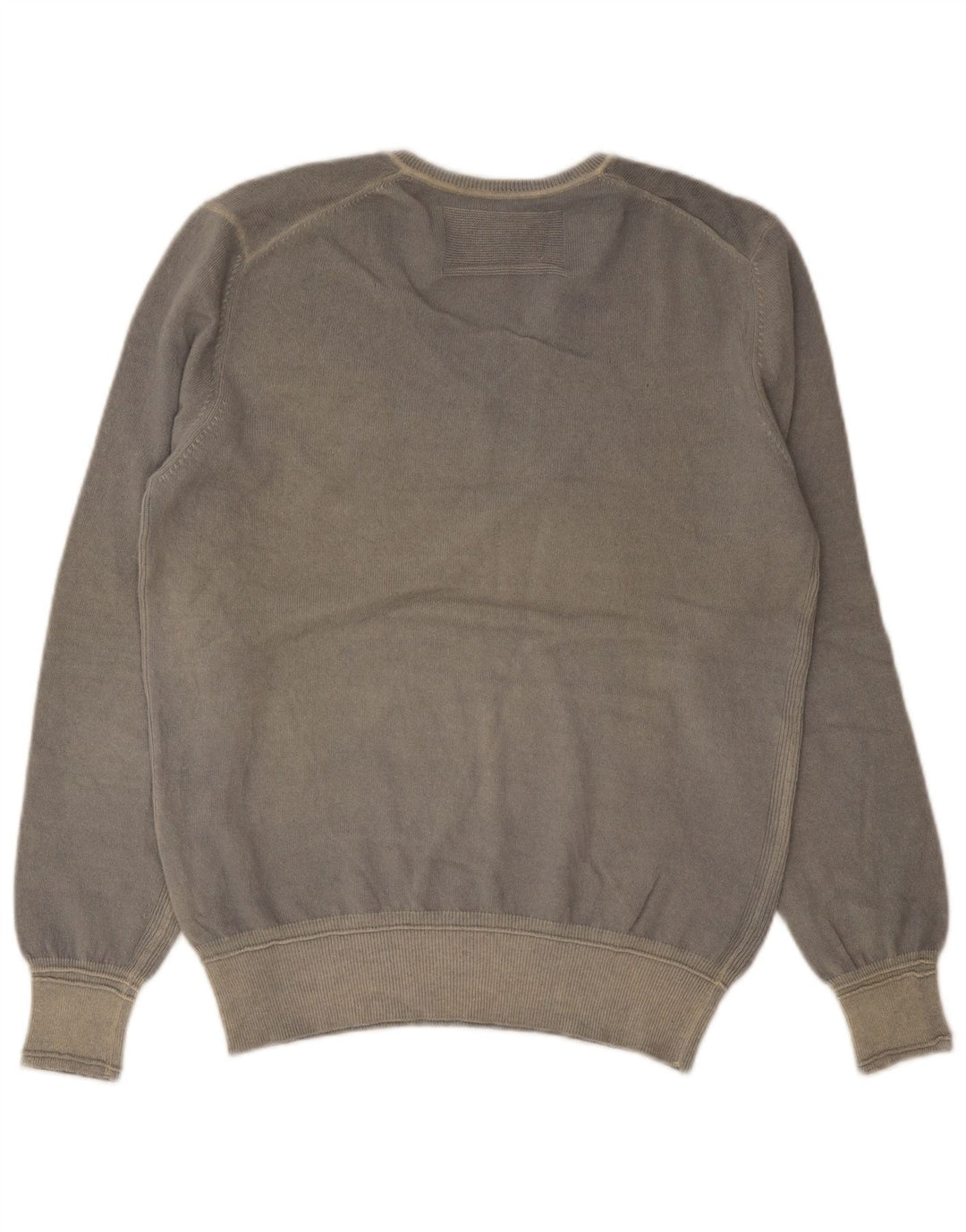 Playlife Herre V-hals sweater Stor grå uld