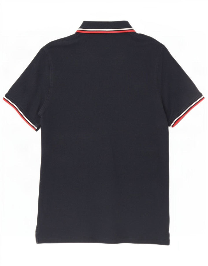 Jack & Jones herre poloshirt Medium marineblå stribet bomuld