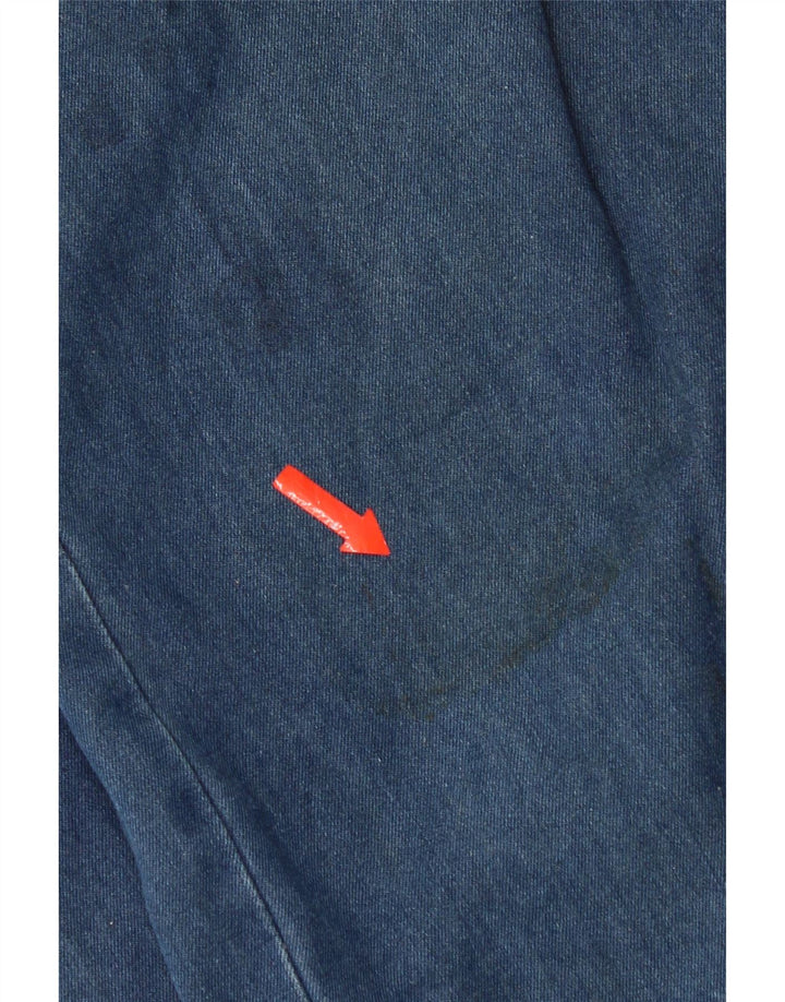 Trussardi Straight Jeans til mænd W33 L30 blå bomuld