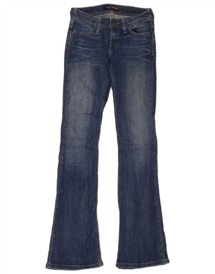 Levi's Dame Flared Jeans US 0 XS W26 L32 Blå Bomuld