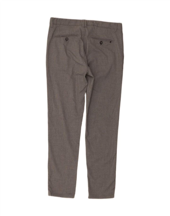 Zara Herre Slim Chino Bukser EU 40 Medium W31 L28 Grå