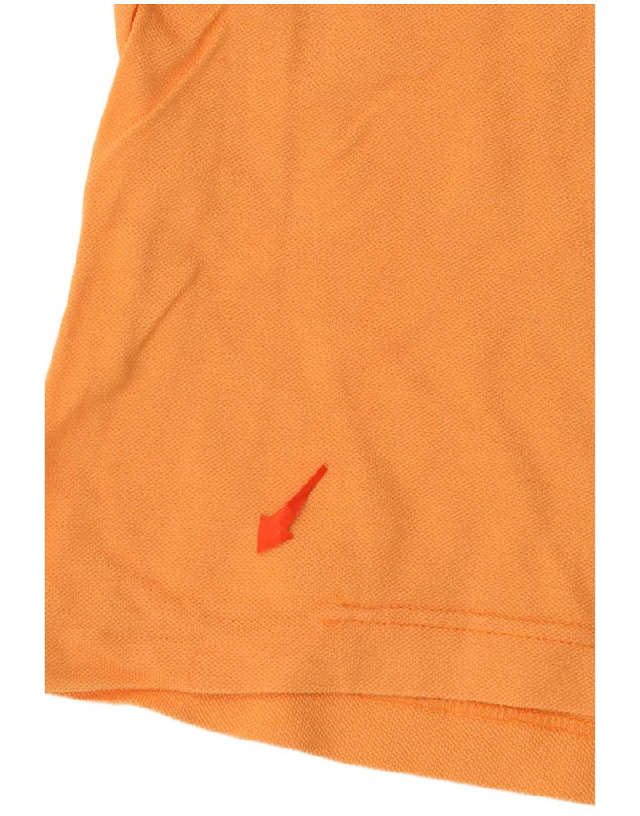 SERGIO TACCHINI Womens Crop Vest Top UK 14 Large Orange