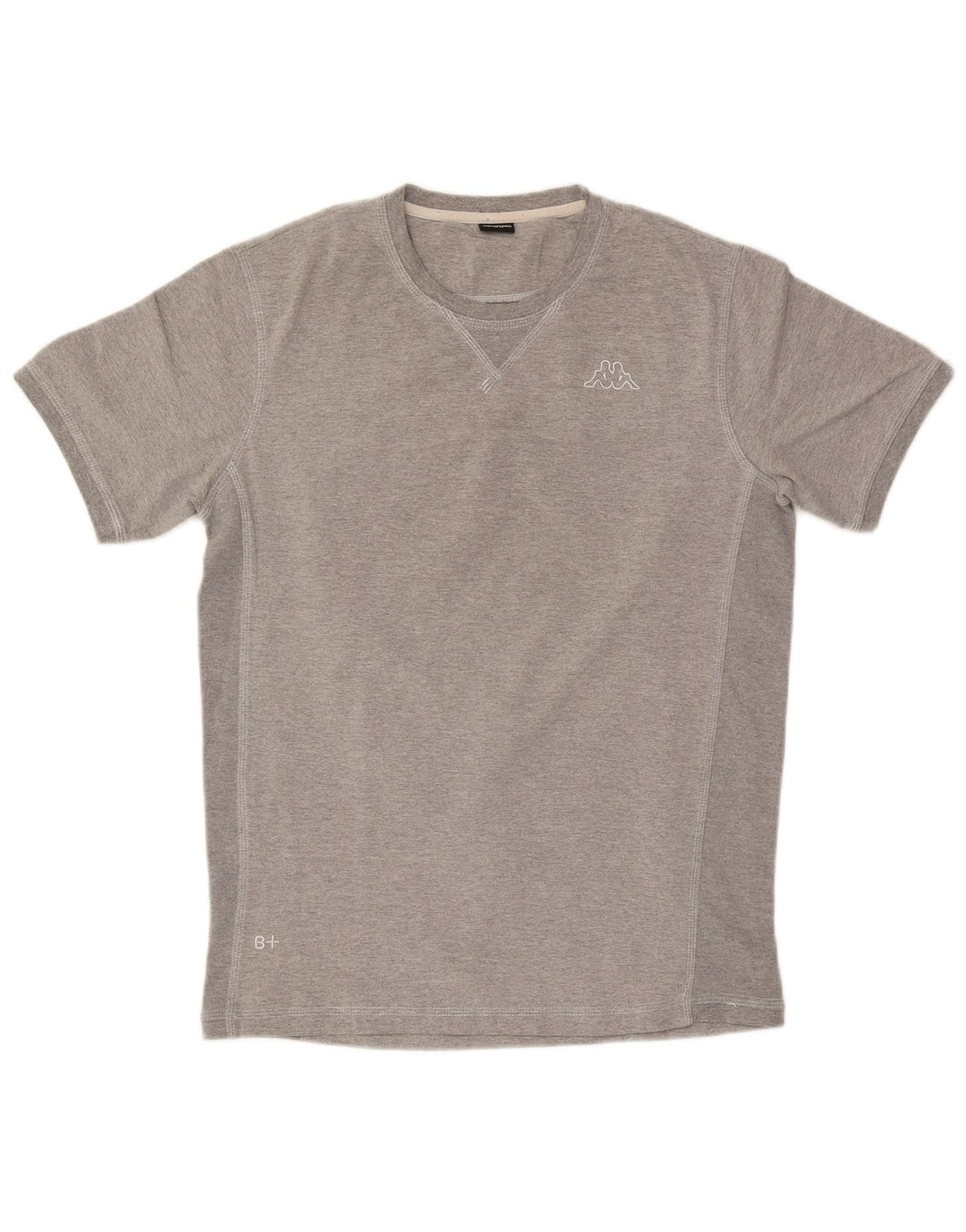 Kappa Herre T-Shirt Top Stor Grå Flecked